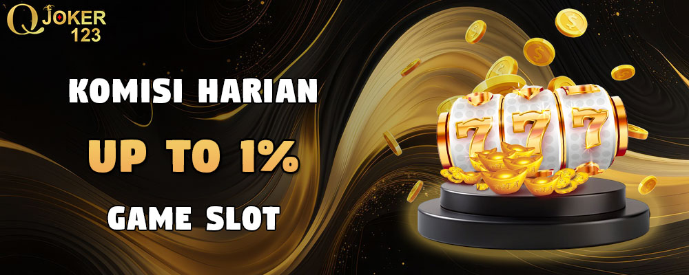 Komisi Harian Game Slot 1%